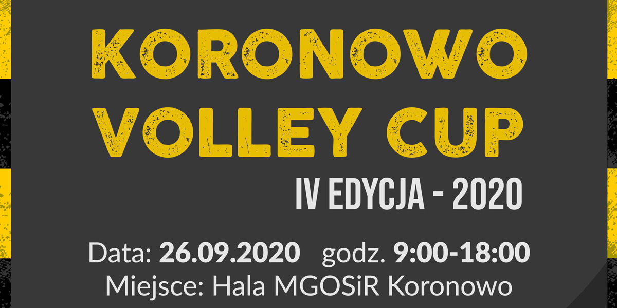 Koronowo Volley Cup 2020 