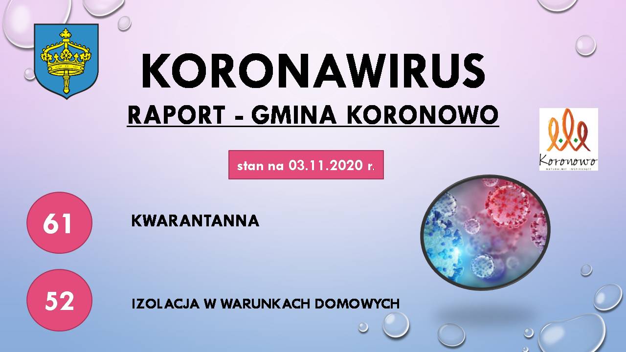 03.11.2020 raport koronawirus