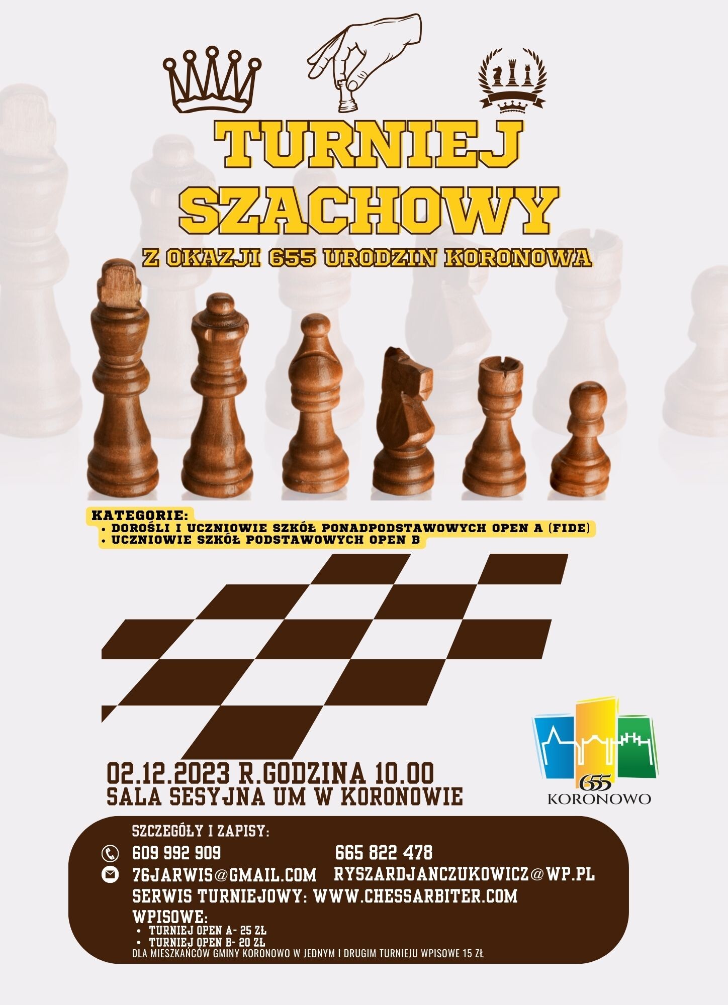 Grey Brown and Yellow Minimalist Chess Tournament Instagram Story 21 x 29 cm2