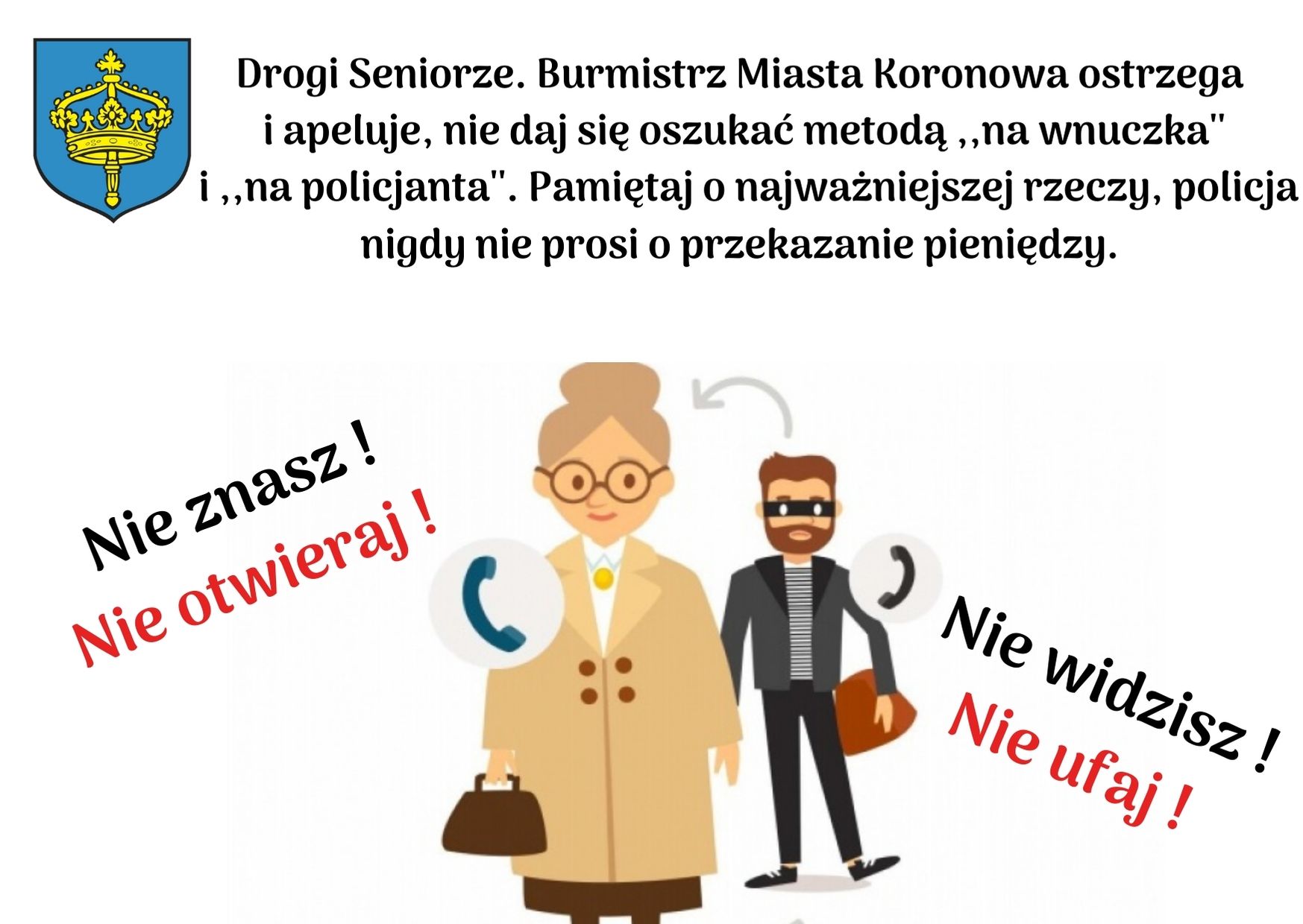 seniorze nie daj sie nabrac