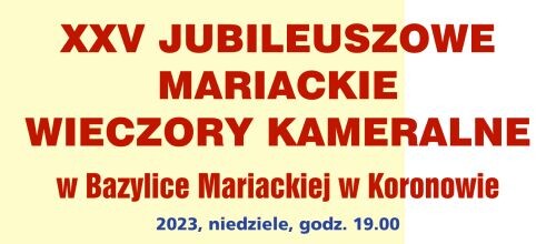 Mariackie Wieczory Kameralne