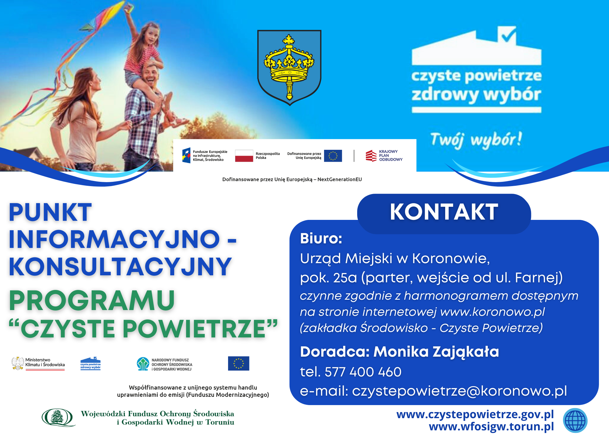 czyste powietrze baner