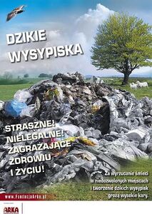 1323178585Plakat Dzikie wysypiska duzy