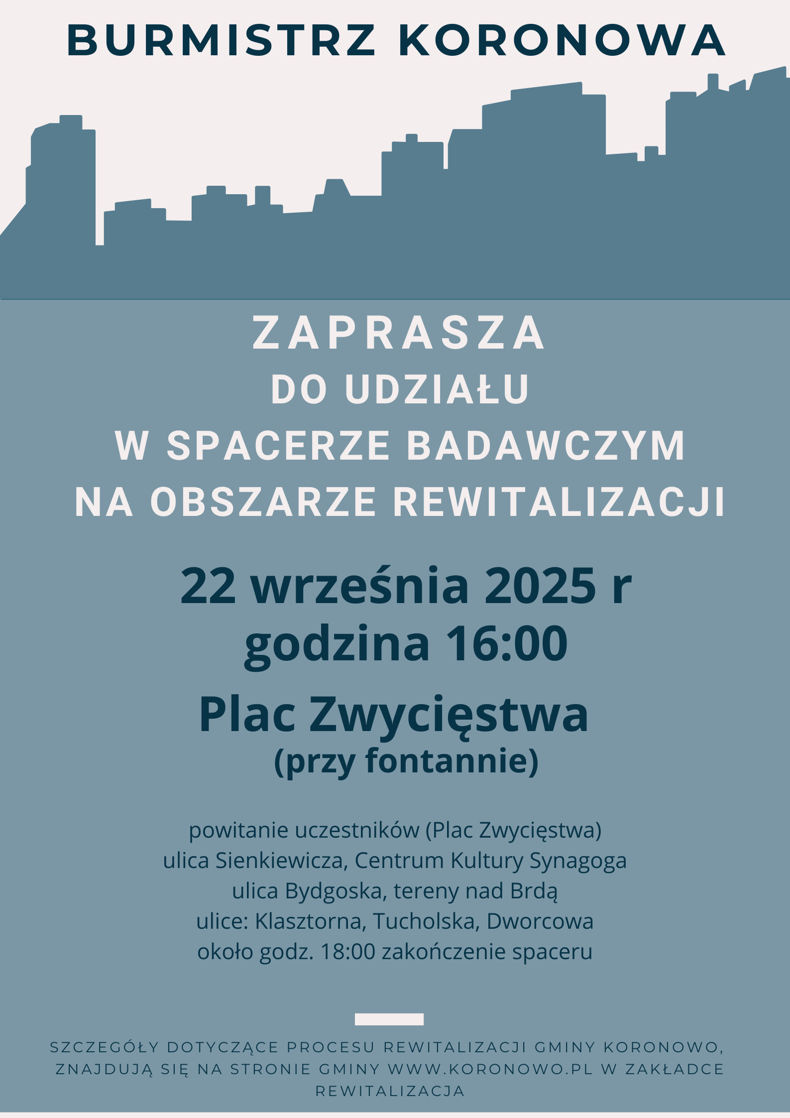 zaproszenie spacer