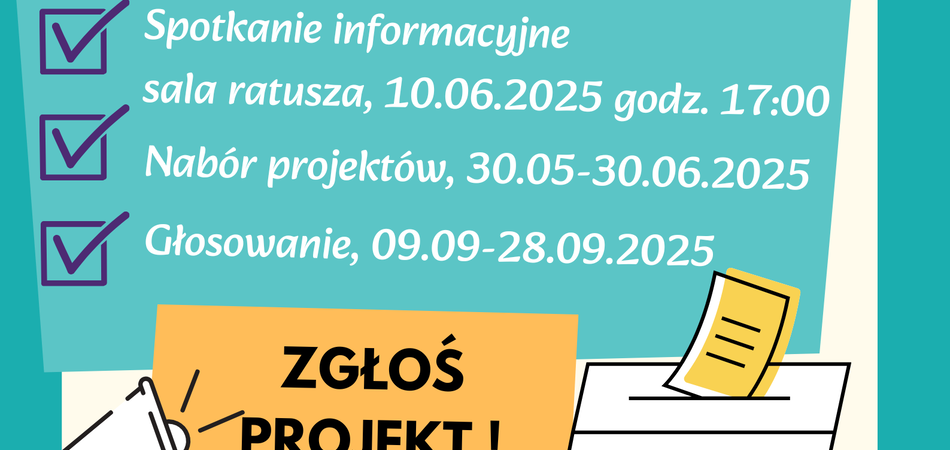 Budżet obywatelski - V edycja ! 